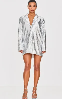 Diamante Blazer Dress-PrettyLittleThing Discount