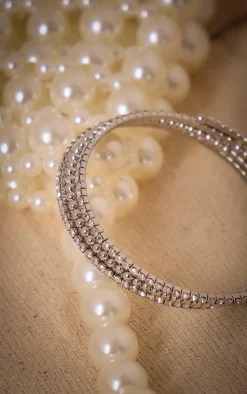 PrettyLittleThing Bracelets*Diamante Twist Bracelet