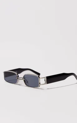 PrettyLittleThing Square Sunglasses*Frame Slim Square Chunky Sunglasses