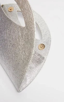 PrettyLittleThing Party Bags*Metallic Curved Mini Bag