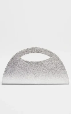 PrettyLittleThing Party Bags*Metallic Curved Mini Bag
