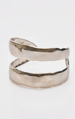 PrettyLittleThing Bracelets*Molten Double Cuff Bangle