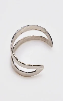 PrettyLittleThing Bracelets*Molten Double Cuff Bangle