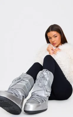 PrettyLittleThing Ankle Boots*Moon Boot Icon Glance