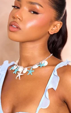 PrettyLittleThing Necklaces*Starfish Charm Necklace