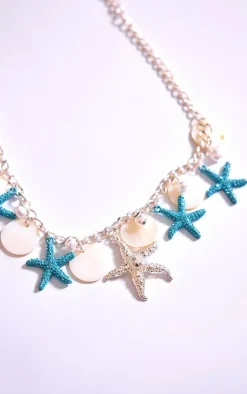 PrettyLittleThing Necklaces*Starfish Charm Necklace