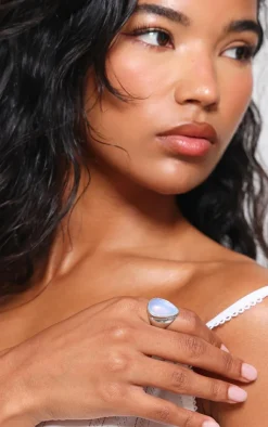PrettyLittleThing Rings*Teardrop Jewel Ring