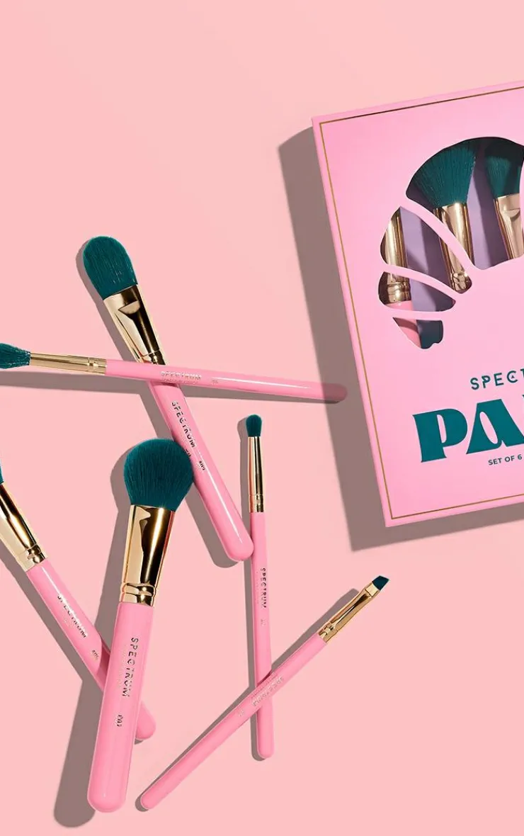 PrettyLittleThing Makeup Brushes & Tools*Spectrum Paris Travel Book Makeup Brush Set