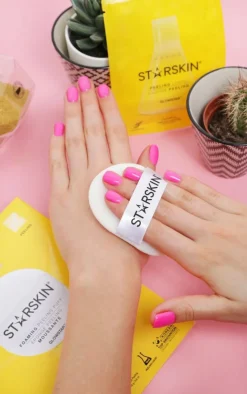PrettyLittleThing Face Masks*Starskin Glowstar Foaming Peeling Perfection Puff