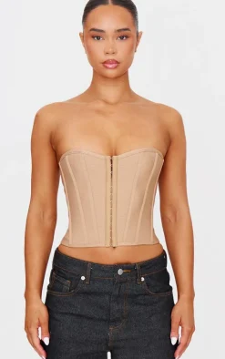 PrettyLittleThing Corsets*Bandage Hook And Eye Structured Corset