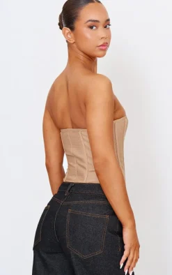 PrettyLittleThing Corsets*Bandage Hook And Eye Structured Corset