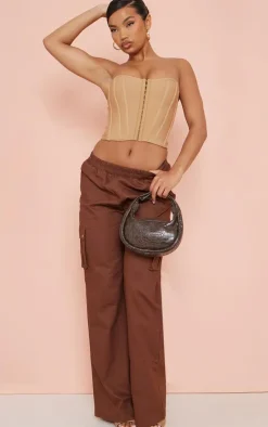 PrettyLittleThing Corsets*Bandage Hook And Eye Structured Corset