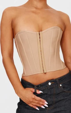 PrettyLittleThing Corsets*Bandage Hook And Eye Structured Corset