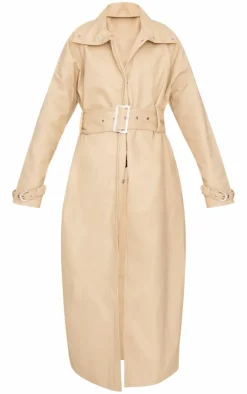 PrettyLittleThing Trench Coats*Belted Cuff Detail Trench Coat