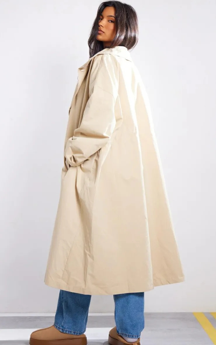 PrettyLittleThing Trench Coats*Collar Detail Trench Coat