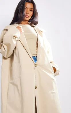 PrettyLittleThing Trench Coats*Collar Detail Trench Coat