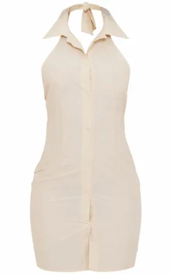Collared Button Up Shift Dress-PrettyLittleThing Discount