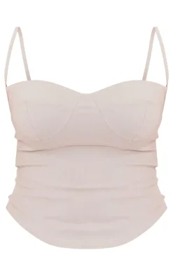 PrettyLittleThing Corsets*Curved Hem Bengaline Corset