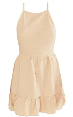 Cut Out Back Frill Shift Dress-PrettyLittleThing Clearance