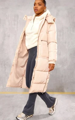 PrettyLittleThing Puffer Jackets*Hooded Maxi Puffer Coat