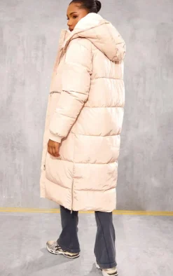 PrettyLittleThing Puffer Jackets*Hooded Maxi Puffer Coat