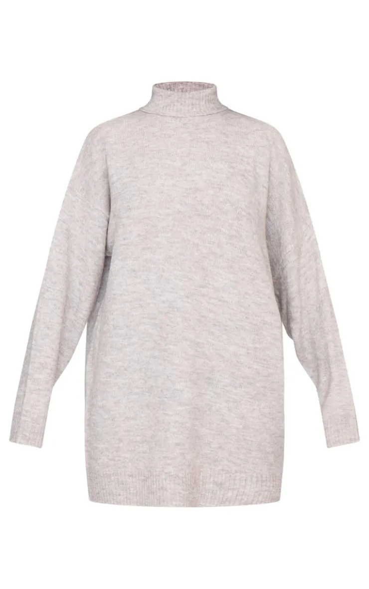 PrettyLittleThing Sweater Dresses*Knitted Slouchy Sweater Dress