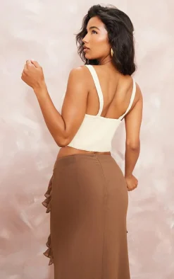 PrettyLittleThing Corsets*Linen Look Corset