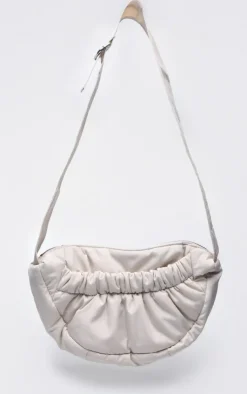 PrettyLittleThing Crossbody Bags*Nylon Ruched Pocket Cross Body Bag