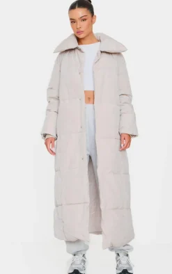 PrettyLittleThing Puffer Jackets*Oversized Square Quilted Maxi Puffer Coat
