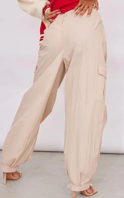 Stone Parachute Oversized Shell Cargos