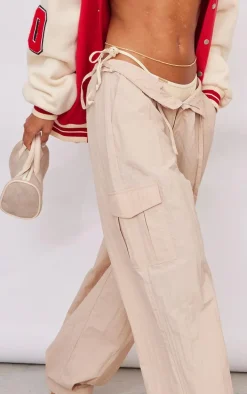 Stone Parachute Oversized Shell Cargos