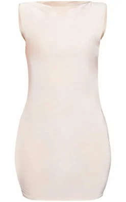 Slinky Square Bodycon Dress-PrettyLittleThing Discount