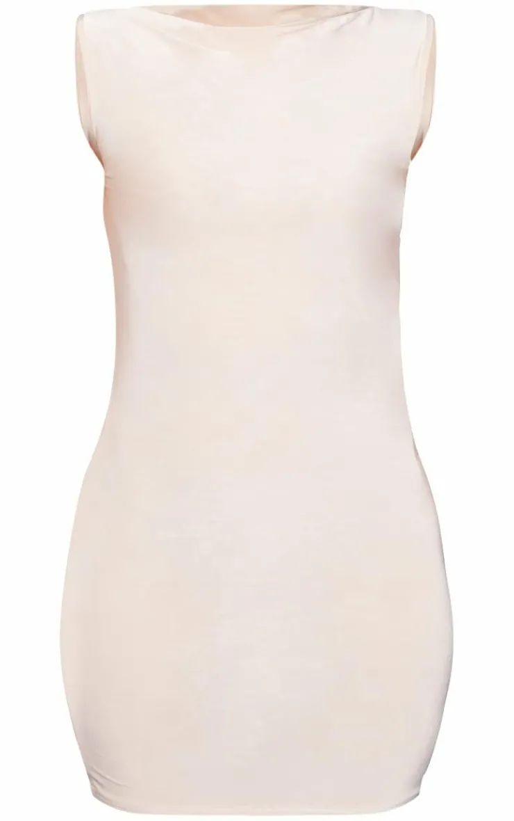 Slinky Square Bodycon Dress-PrettyLittleThing Discount
