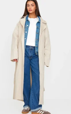 PrettyLittleThing Trench Coats*Structured Oversized Trench Coat