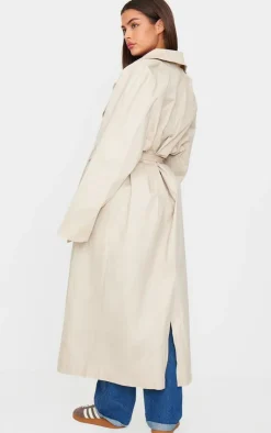 PrettyLittleThing Trench Coats*Structured Oversized Trench Coat