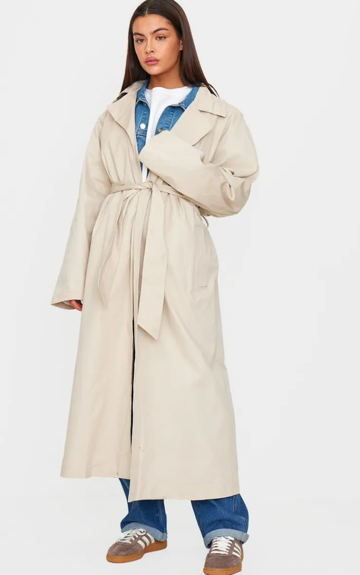 PrettyLittleThing Trench Coats*Structured Oversized Trench Coat