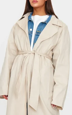 PrettyLittleThing Trench Coats*Structured Oversized Trench Coat