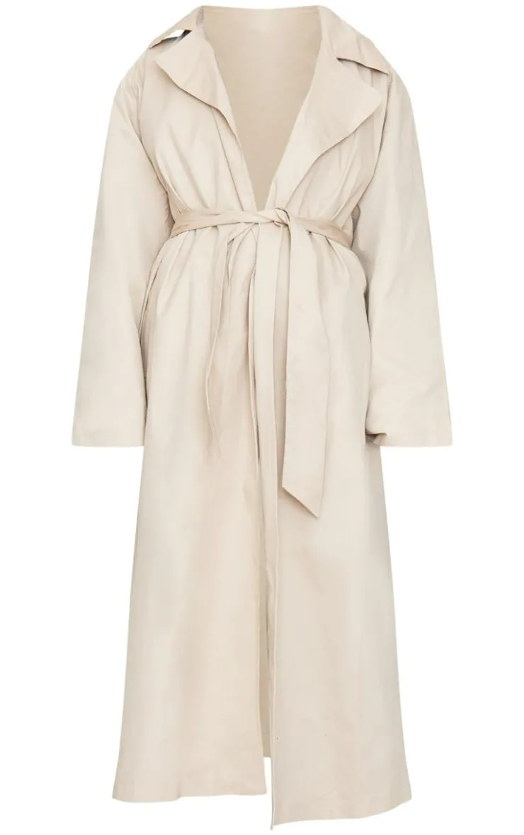 PrettyLittleThing Trench Coats*Structured Oversized Trench Coat