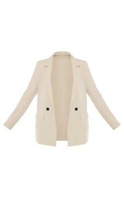 Stone Tailored Oversized Longline Blazer