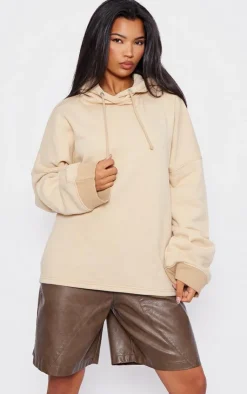 PrettyLittleThing Oversized Sweaters*Washed Oversized Wide Hem Hoodie
