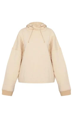 PrettyLittleThing Oversized Sweaters*Washed Oversized Wide Hem Hoodie