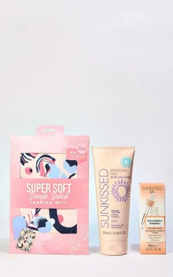 PrettyLittleThing Tanning*Sunkissed Pure Glow Collection Dark Tanning Set
