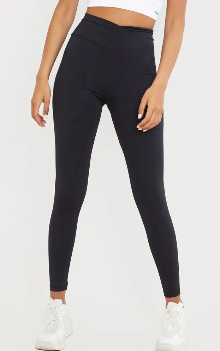 PrettyLittleThing Gym Leggings*Tall Luxe High Waisted Gym Ruched Bum Leggings