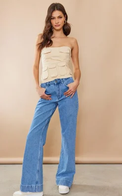 PrettyLittleThing Corsets*Tall Cargo Pocket Detail Corset Top