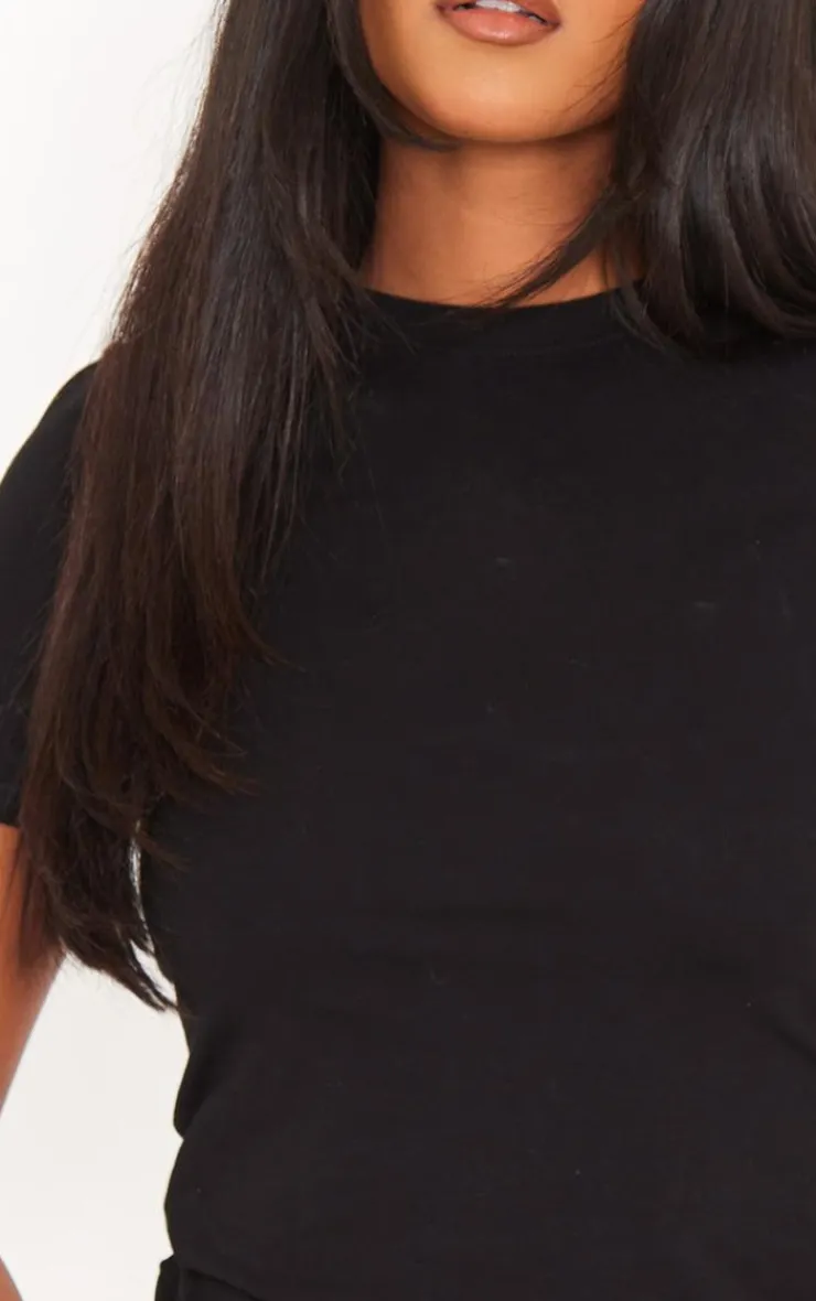 PrettyLittleThing T-Shirts*Tall Basic Cotton Blend Fitted Crew Neck T Shirt