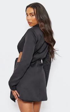 Tall Cut Out Detail Blazer Dress-PrettyLittleThing Hot
