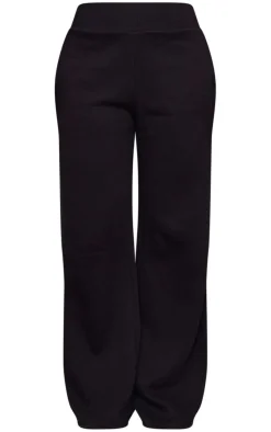Outlet PrettyLittleThing Tall High Waisted Wide Leg Sweatpant Black