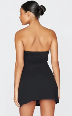 Tall Satin Fold Over Mini Dress-PrettyLittleThing Best