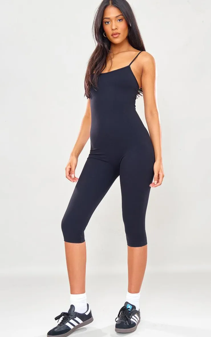 PrettyLittleThing Snatched*Tall Snatched Sculpt Cami Strap Jumpsuit
