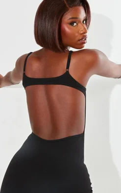 PrettyLittleThing Unitards*Tall Snatched Sculpt Open Back Unitard